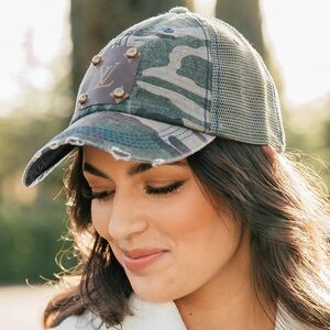 Vintage Boho camo hat